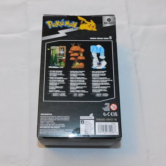 Pokemon Select City Street Environment 2 Figure Magnemite Trubbish Series 5 NEW - Picture 4 of 4